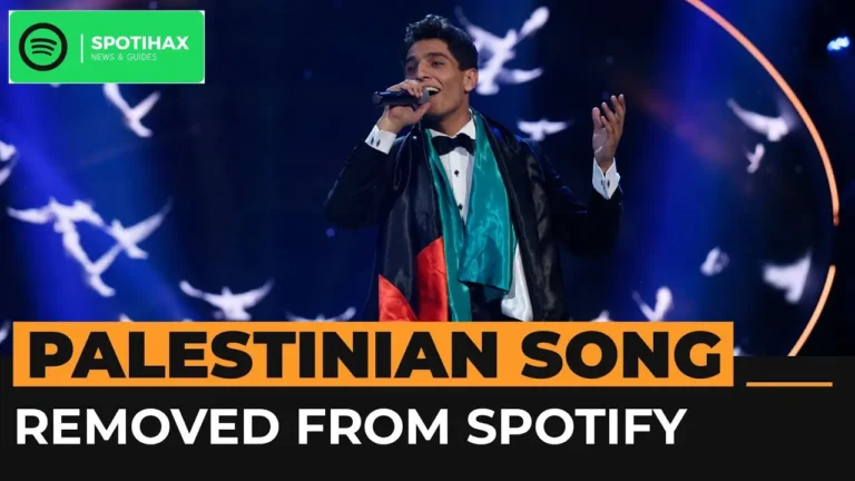 A Palestinian Song Removed from Spotify and Apple Music