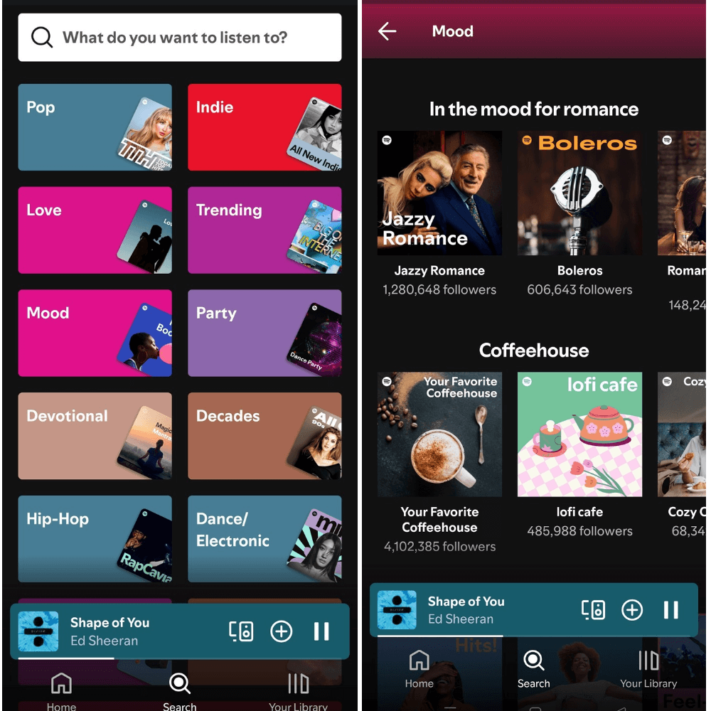 "Discovering new music on Spotify using Genres and Moods" Image