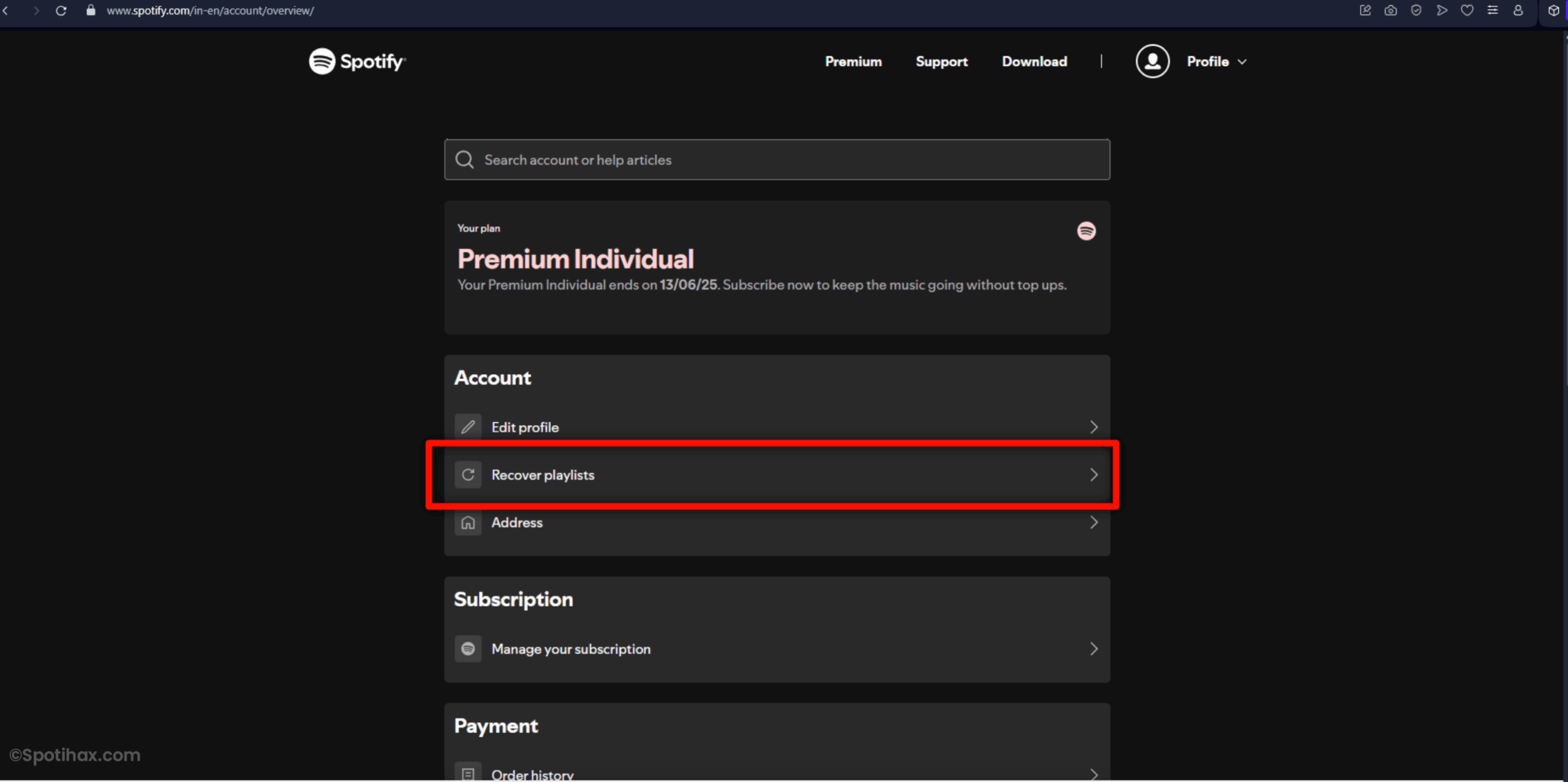 "How to Recover Deleted Playlists on Spotify (Desktop)" Guide Image