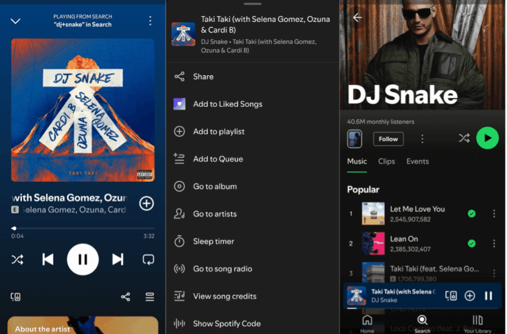 "Discovering new music on Spotify using Spotify Radio" Image