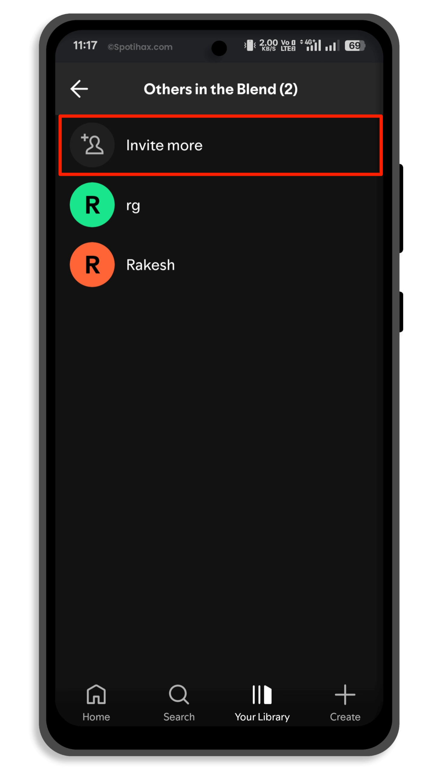 "How to Add Friends to a Spotify Blend" Guide Image