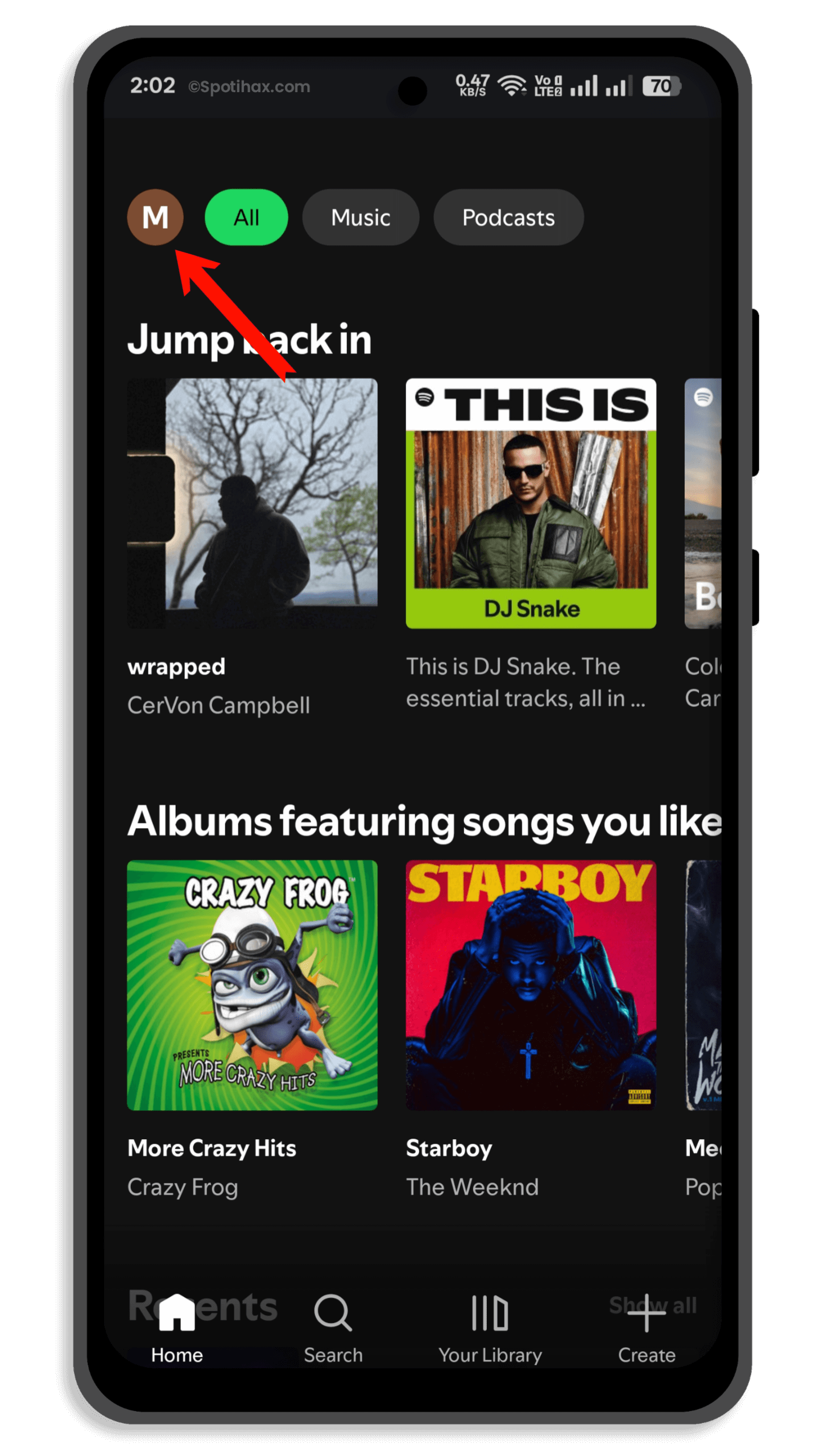 "How to Increase Spotify Volume Level on Android" Guide Image