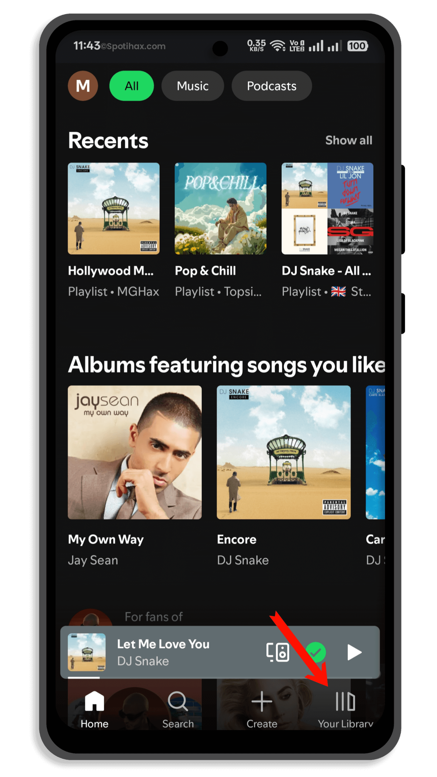 "How to Change Spotify Playlist Picture on Mobile" Guide Image