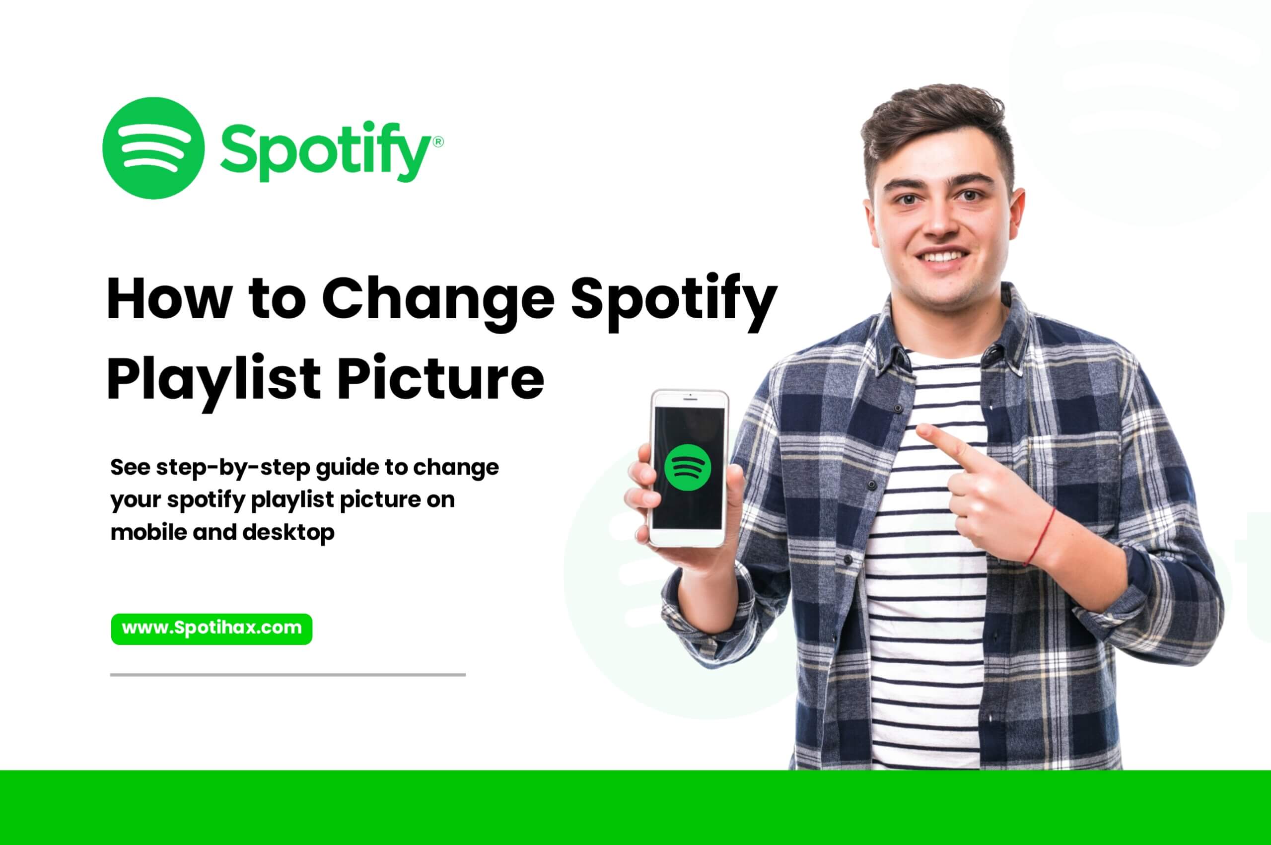 How to Change Spotify Playlist Picture Poster Image