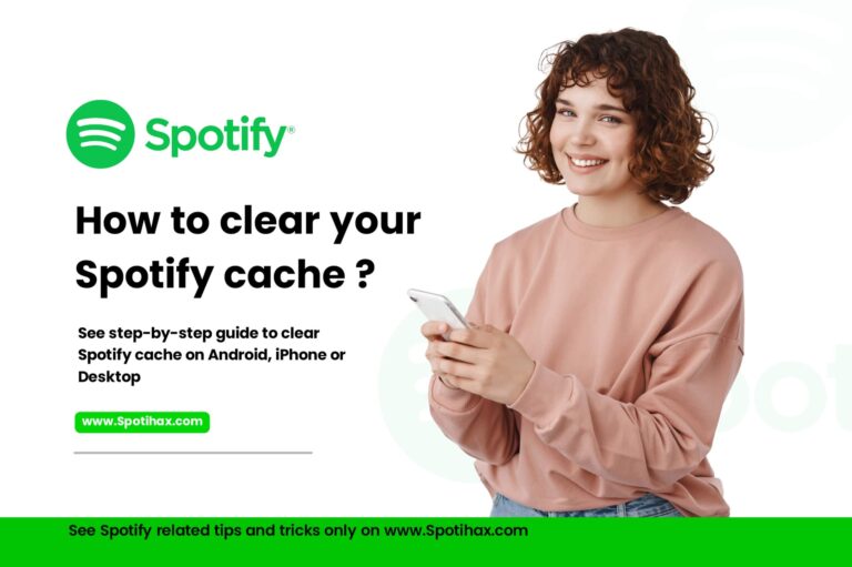 How to Clear Your Spotify Cache Poster PNG