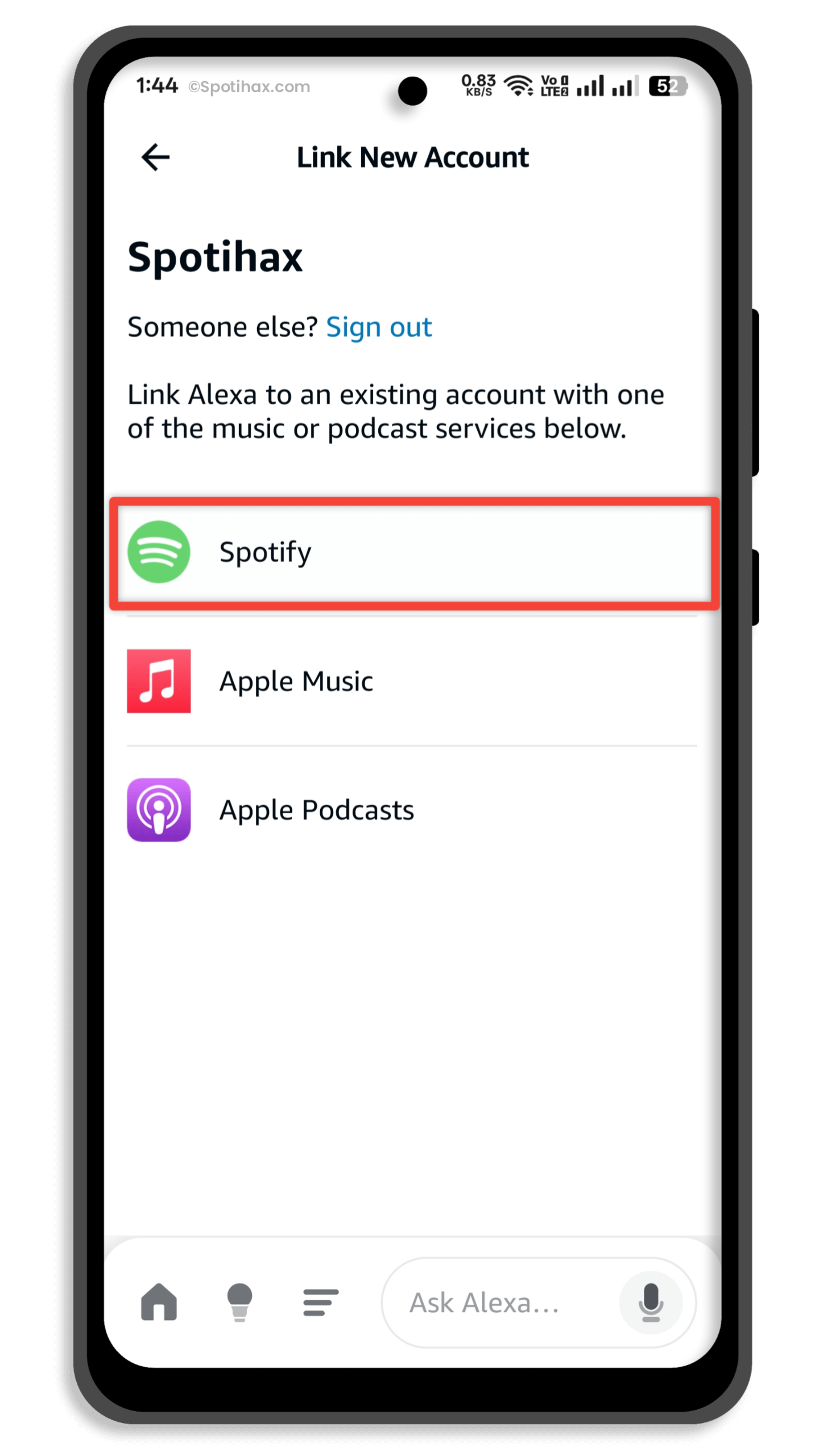 "How to Connect Spotify to Alexa" Guide Image