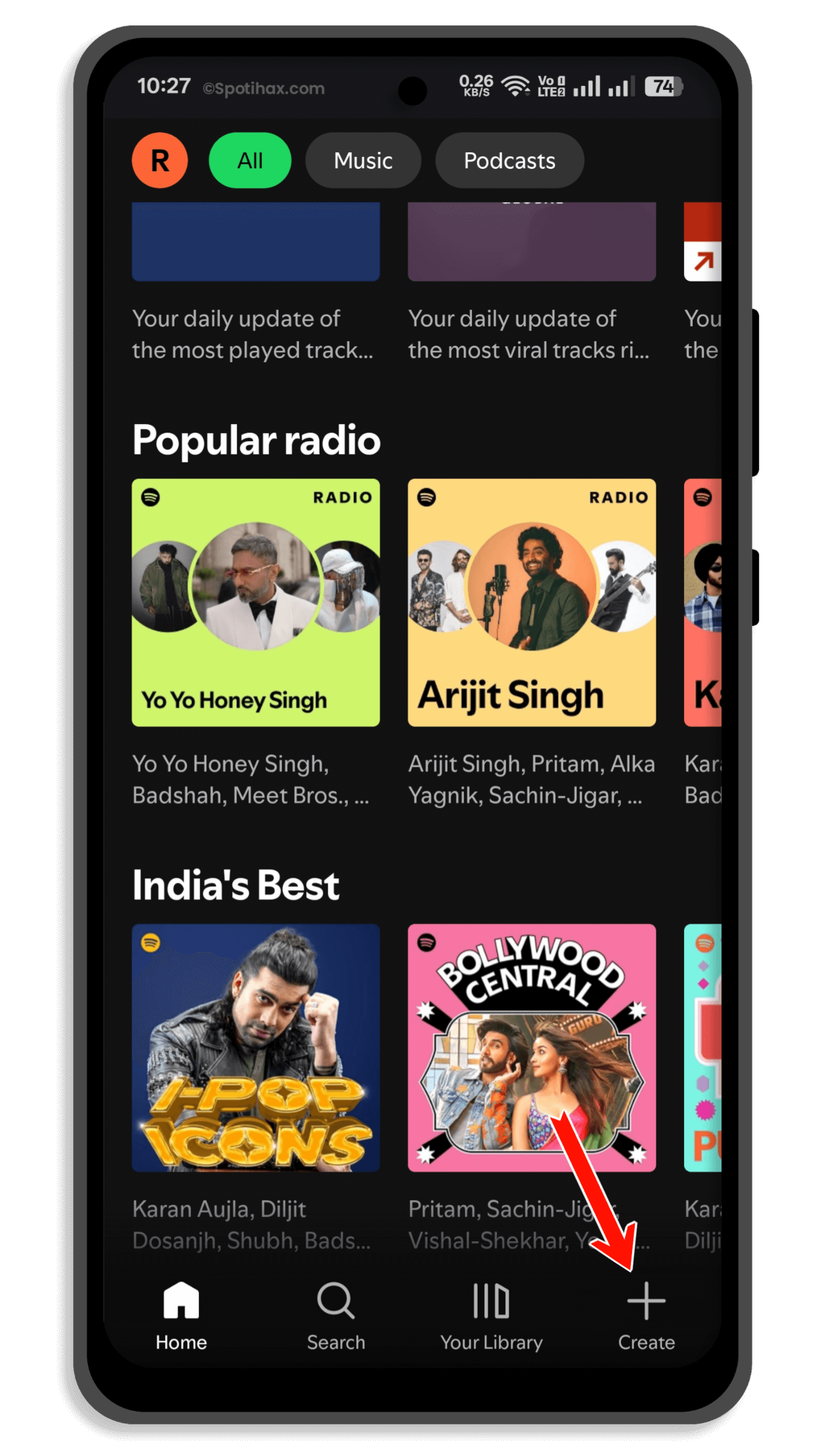 "How to Create a Spotify Blend Playlist with Friends" Guide Image