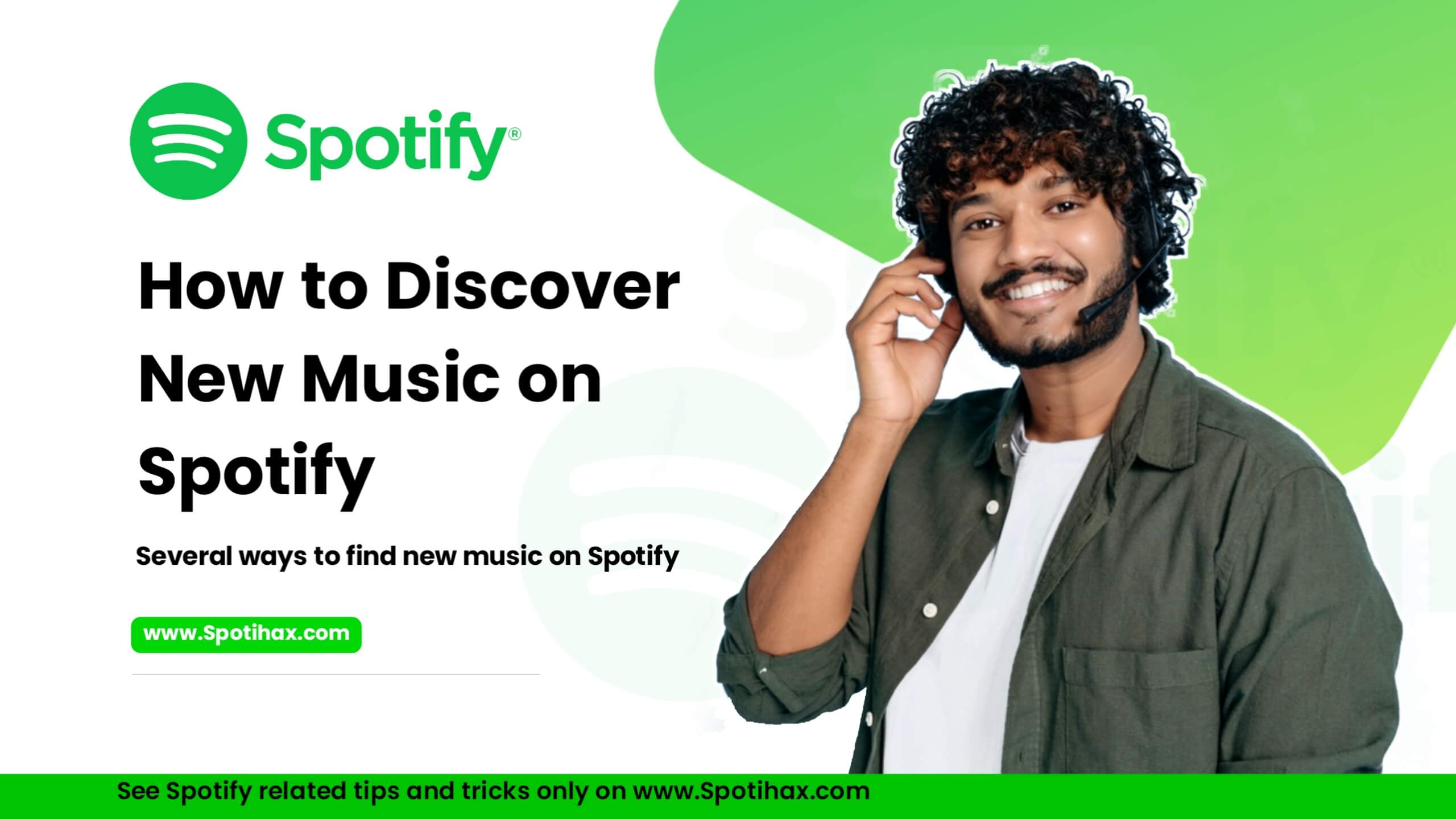 "How to discover new music on Spotify" Poster Image