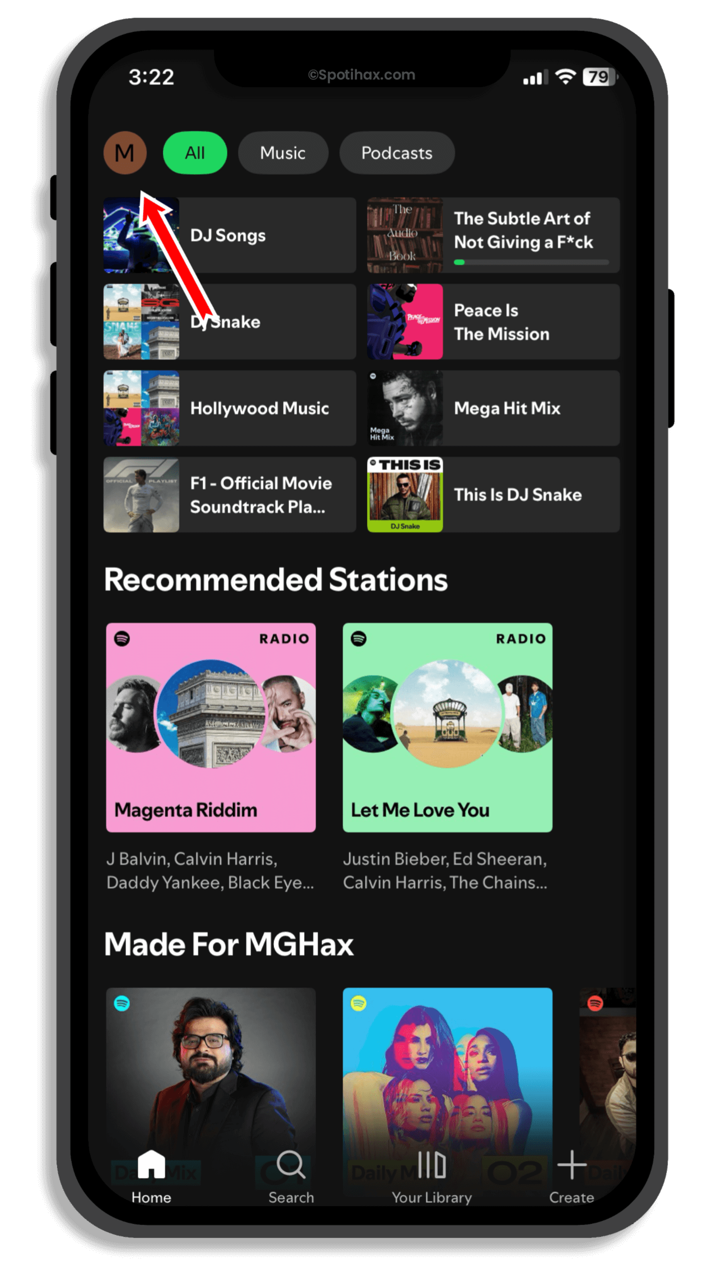 "How to Increase Spotify Volume Level on iPhone" Guide Image