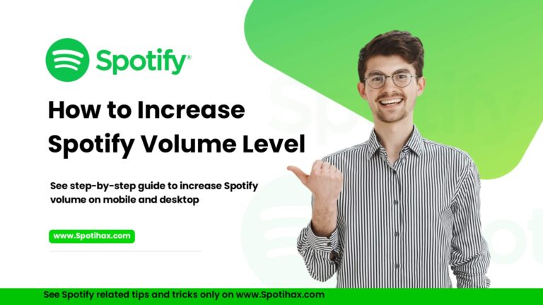 "How to increase spotify volume level poster" image