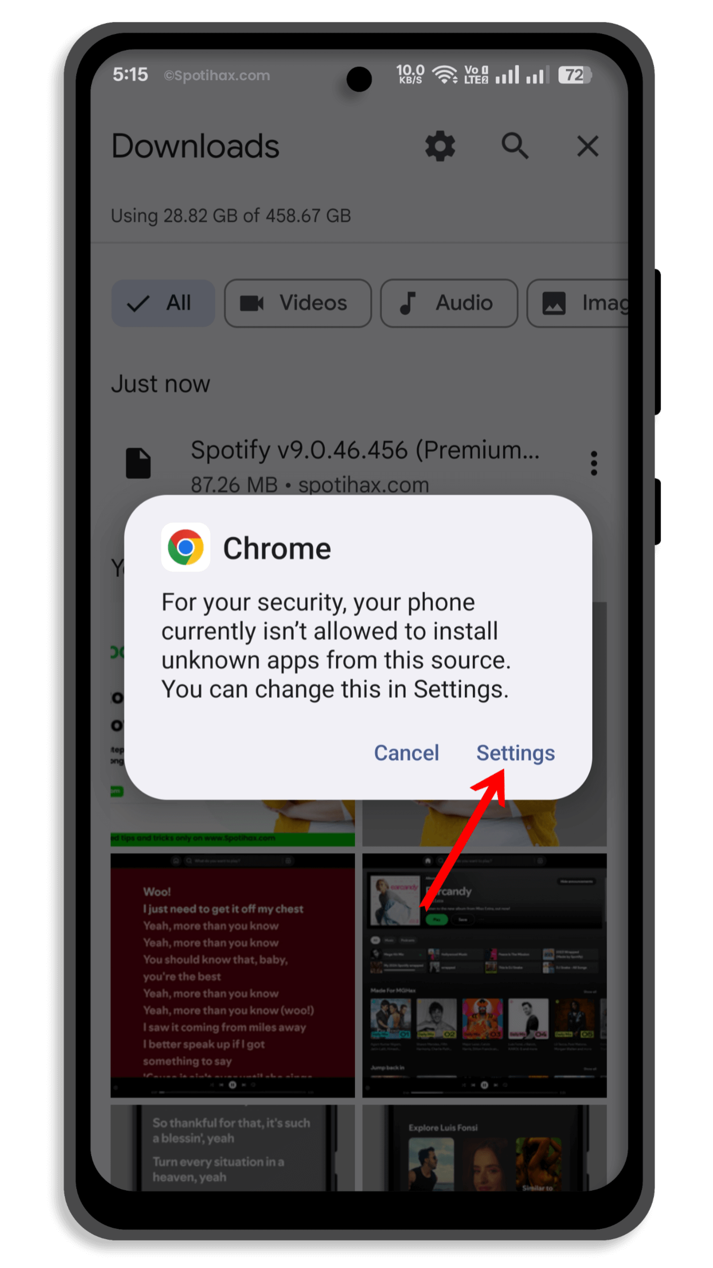 "How To Install & Use Spotify MOD APK" Guide Image