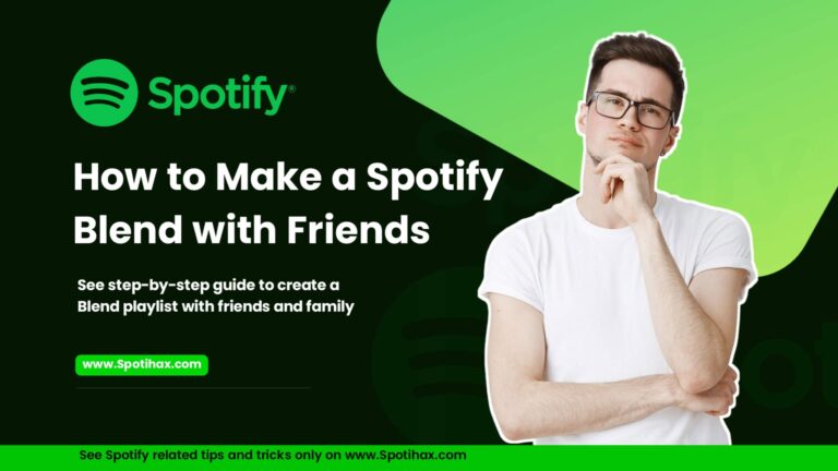 "How to Make a Spotify Blend Playlist with Friends" Poster Image