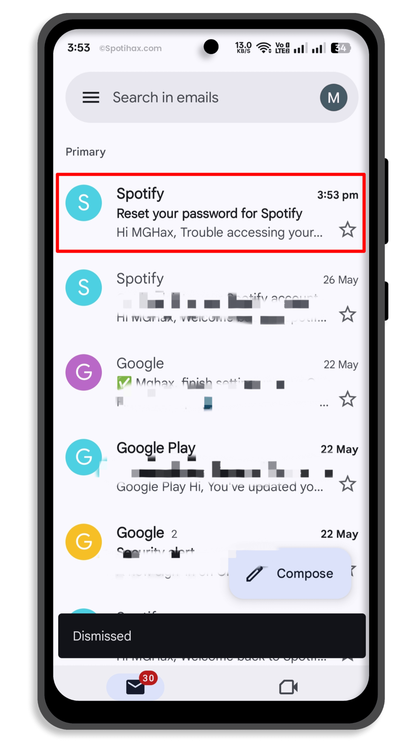 "How to Reset Your Spotify Password on Mobile" Guide Image