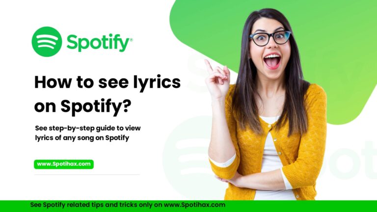 How to See lyrics on Spotify Poster Image