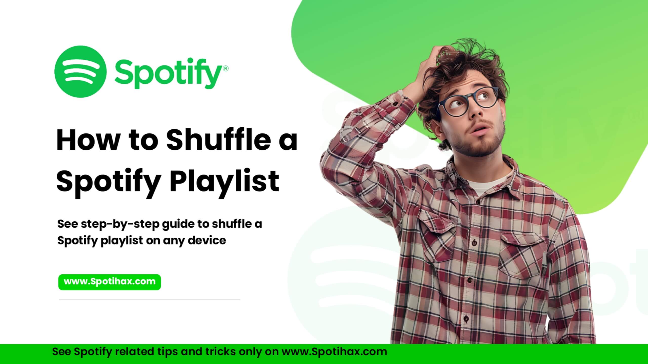 How to Shuffle A Spotify Playlist Poster image