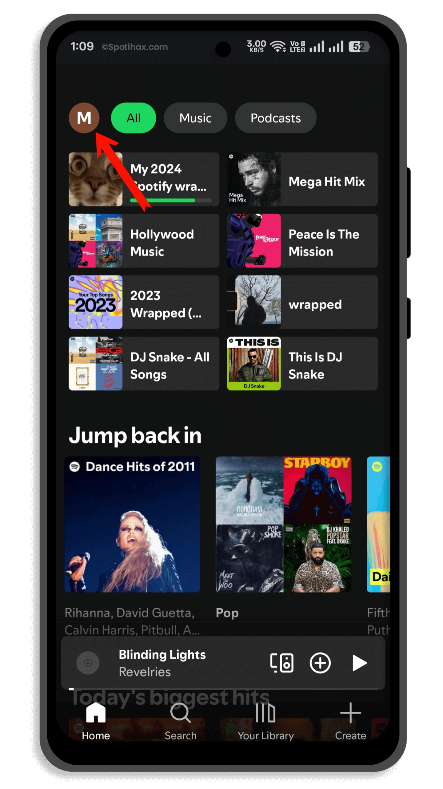 "How to turn on Spotify Offline Mode on mobile" guide Image